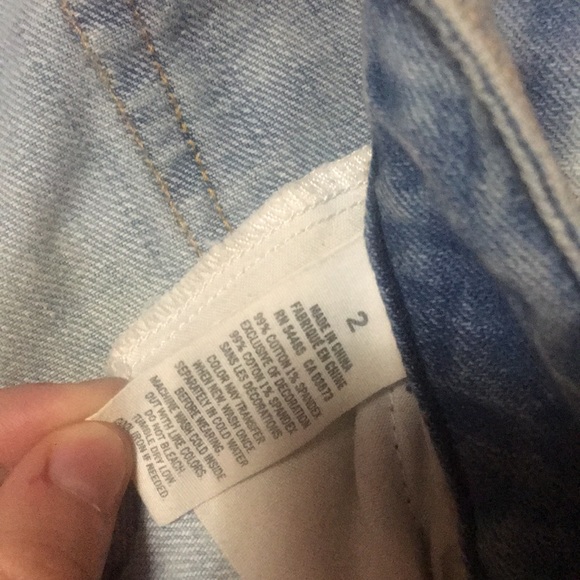 American eagle lace denim shorts - Picture 3 of 3